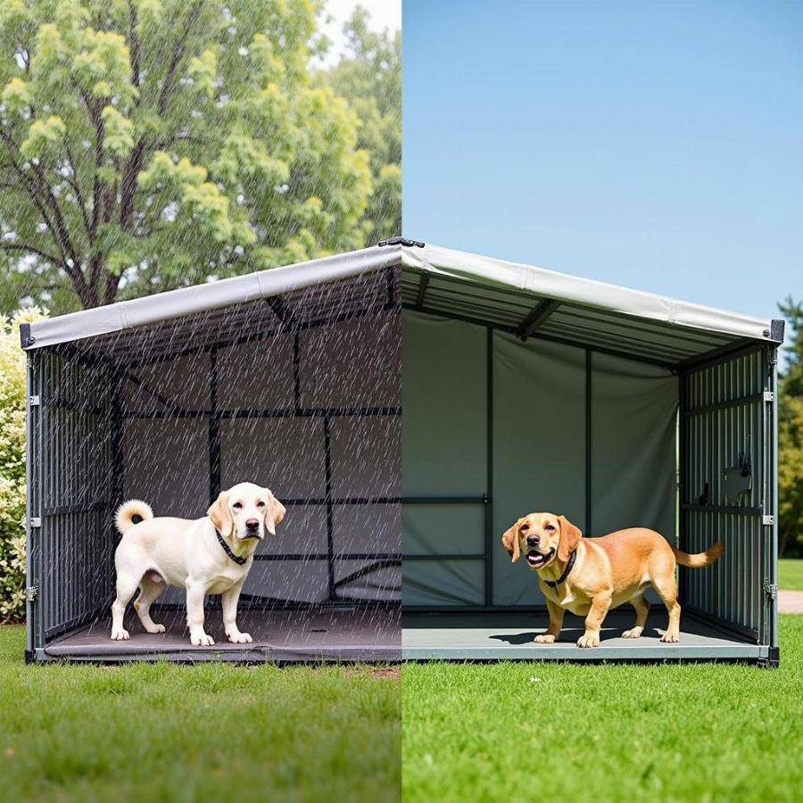 The Importance of a Dog Kennel Cover