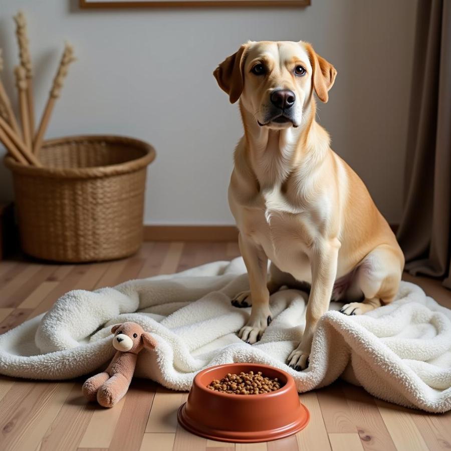 Creating a comfortable eating environment for your dog