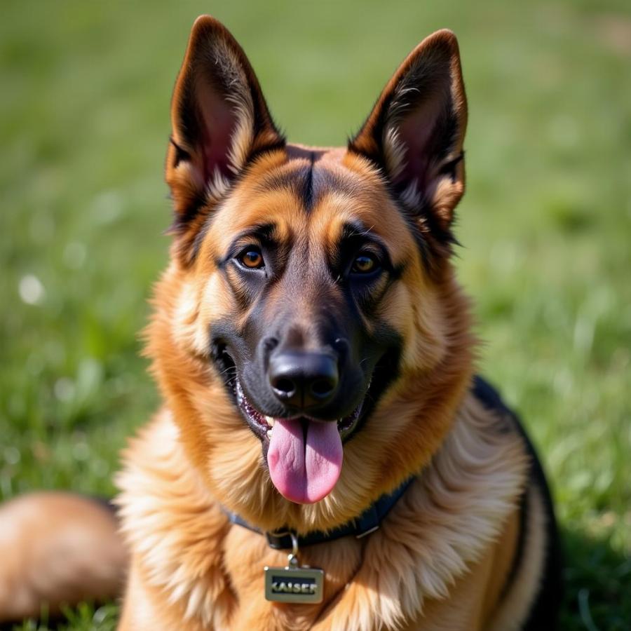 Popular dog names for German Shepherds