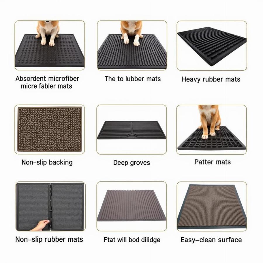 Choosing the right non-slip mat for your dog