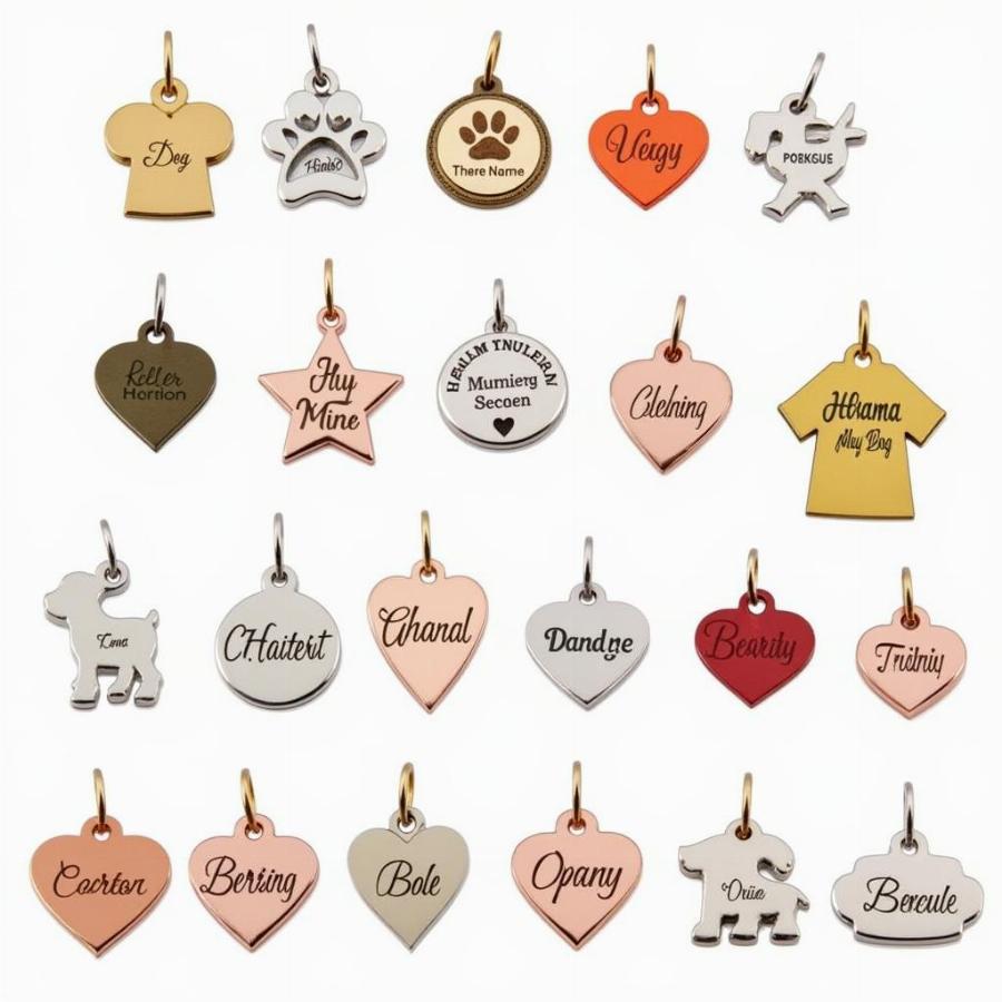 Stylish Small Dog Pet Tags: Expressing Your Dog's Personality