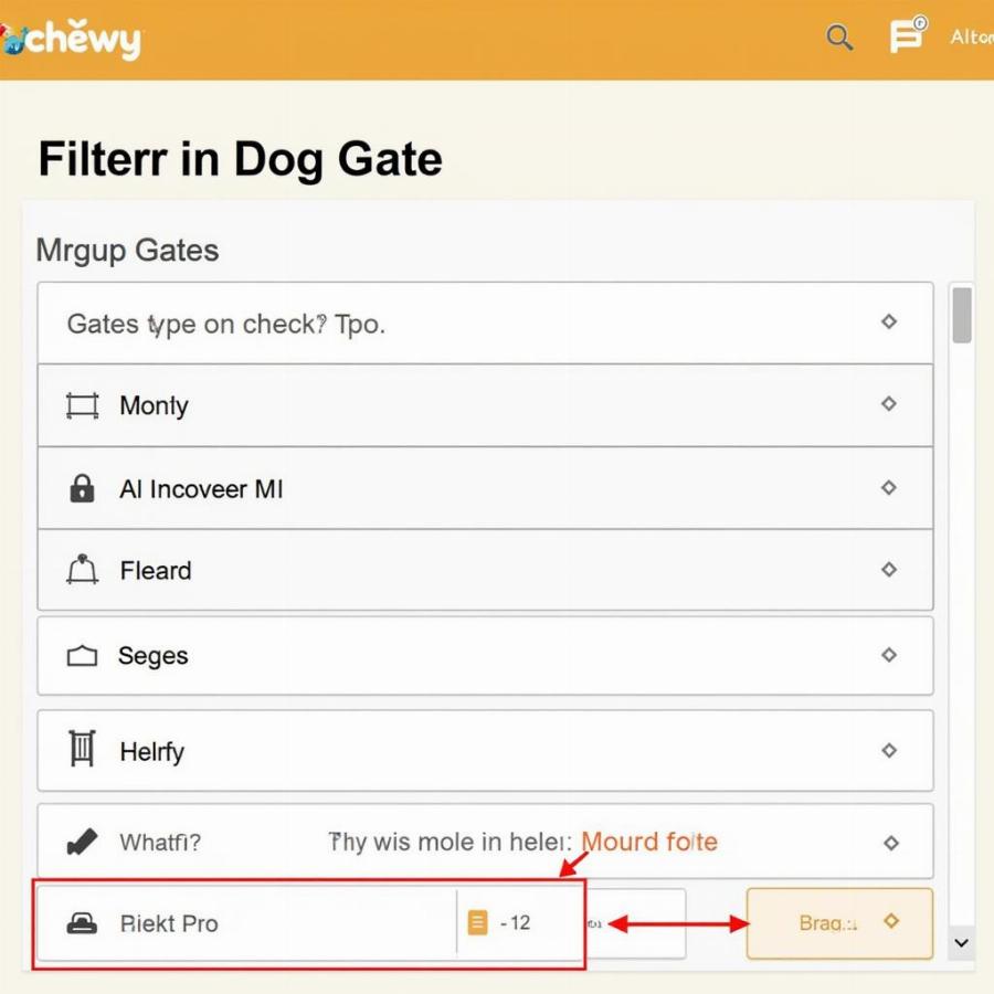 Searching for Dog Gates on Chewy