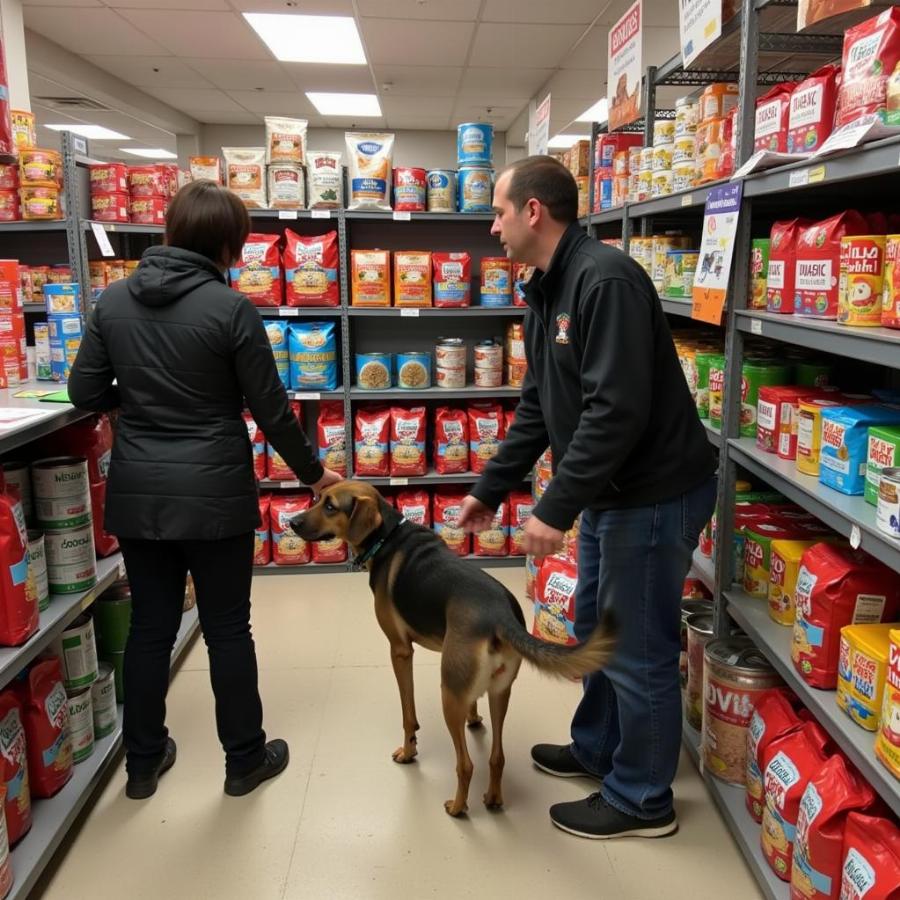 Finding Free Dog Food at a Pet Food Bank