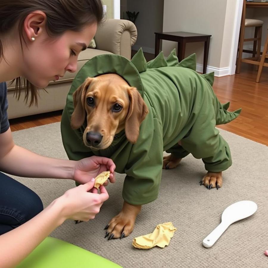 DIY Big Dog Costume