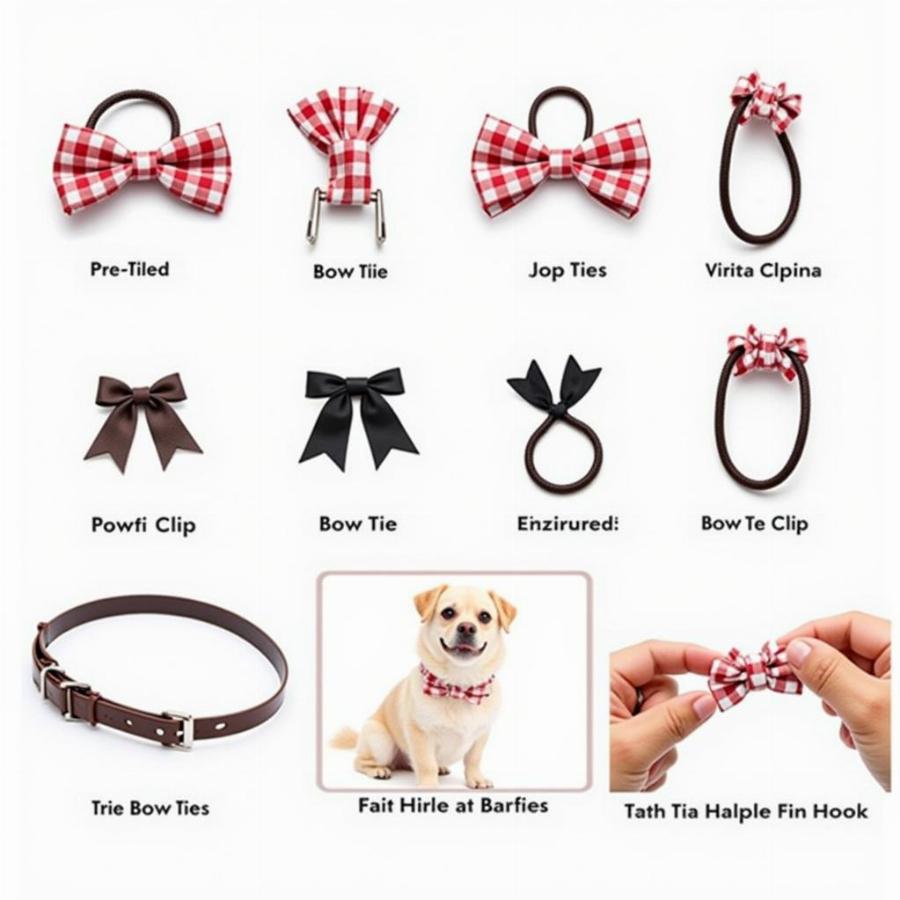 Different Bow Tie Attachment Methods for Dogs