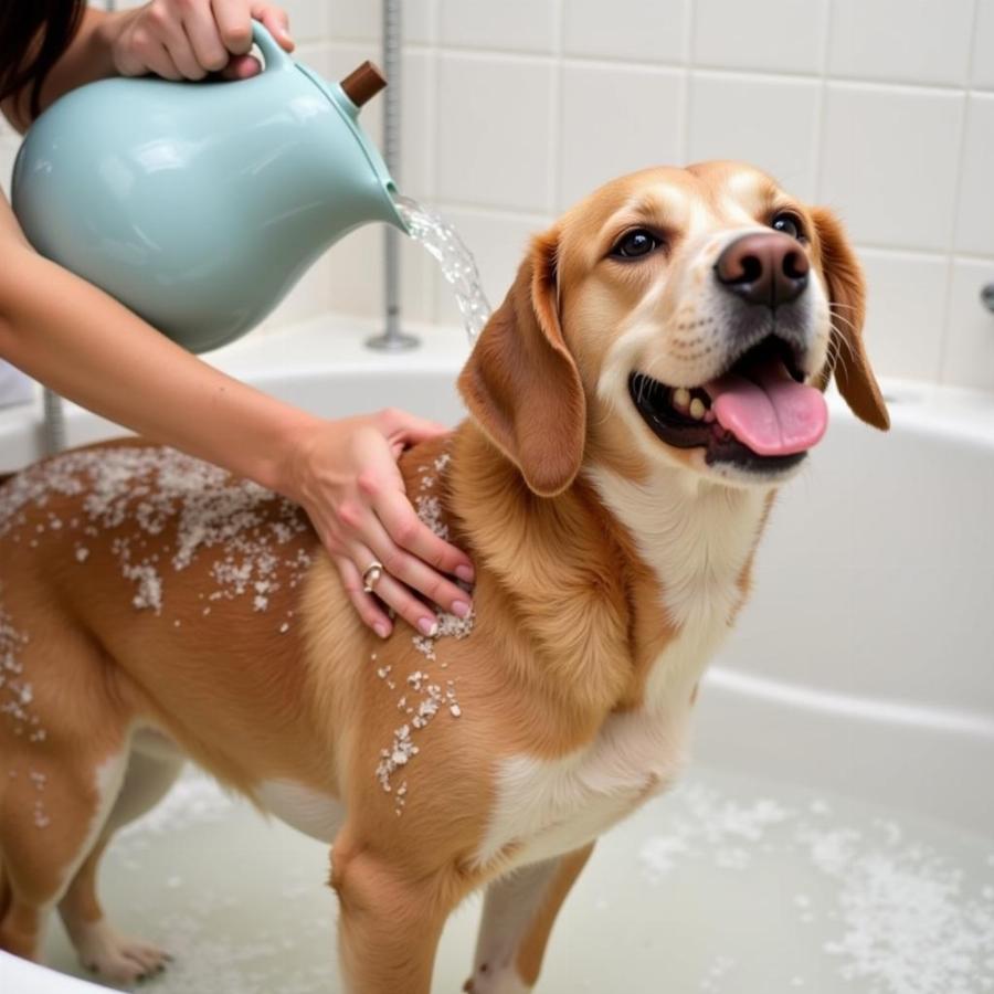 Caring for Inflamed Dog Skin Due to Fleas