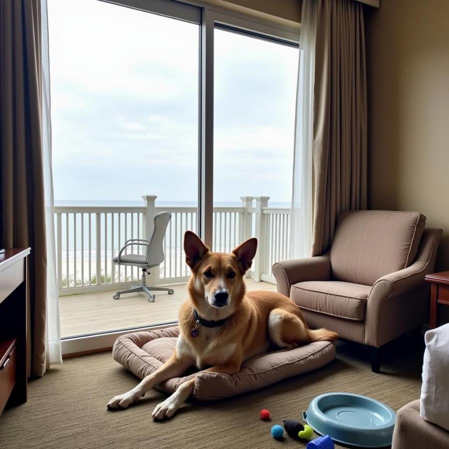 Making your stay comfortable and safe for your dog