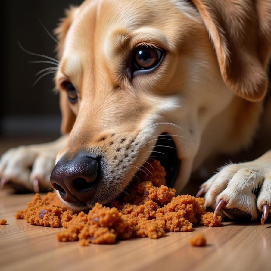 Dog Vomiting Undigested Food