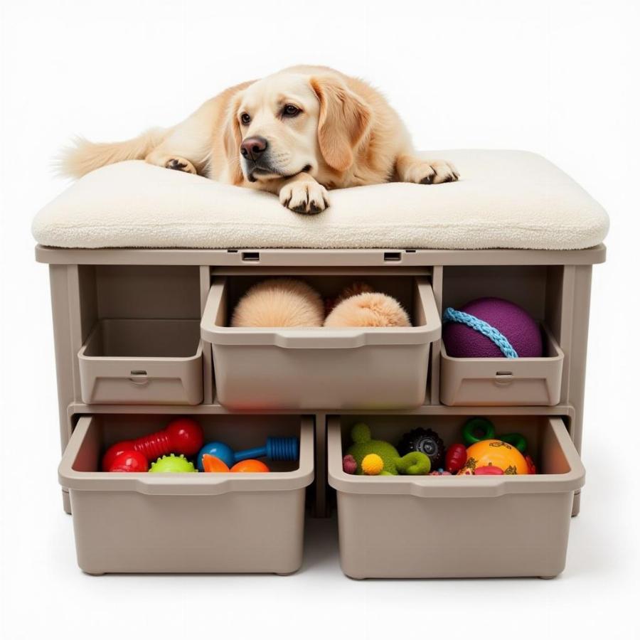 Multi-functional Large Dog Toy Box