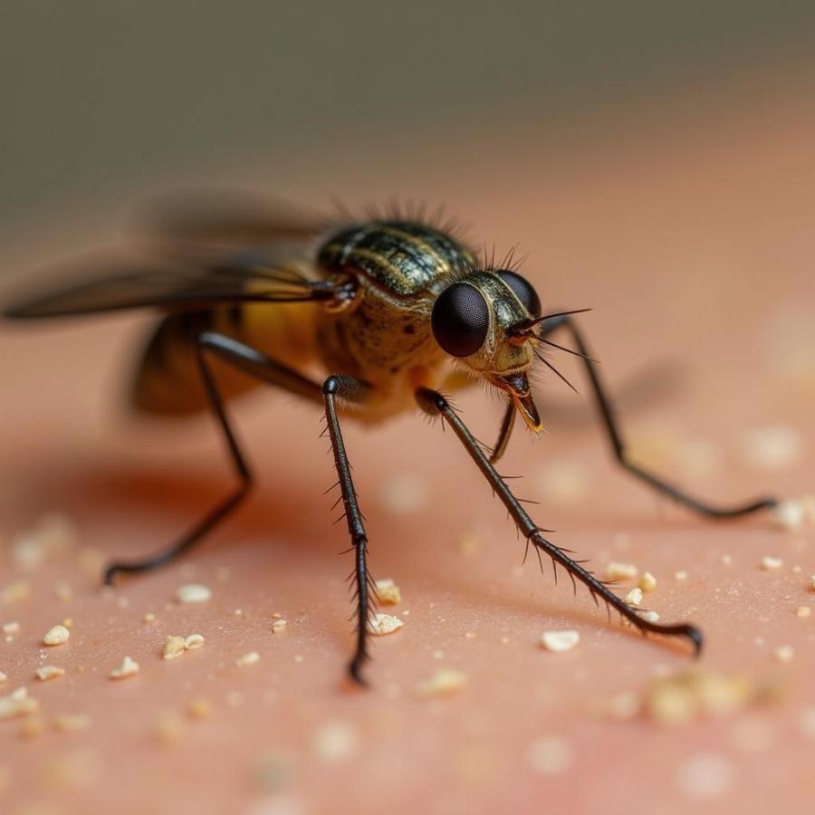 Sandfly mang mầm bệnh Kala azar