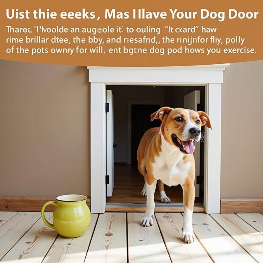 Dog House with Dog Door: The Ultimate Guide to Freedom and Security for Your Canine Companion