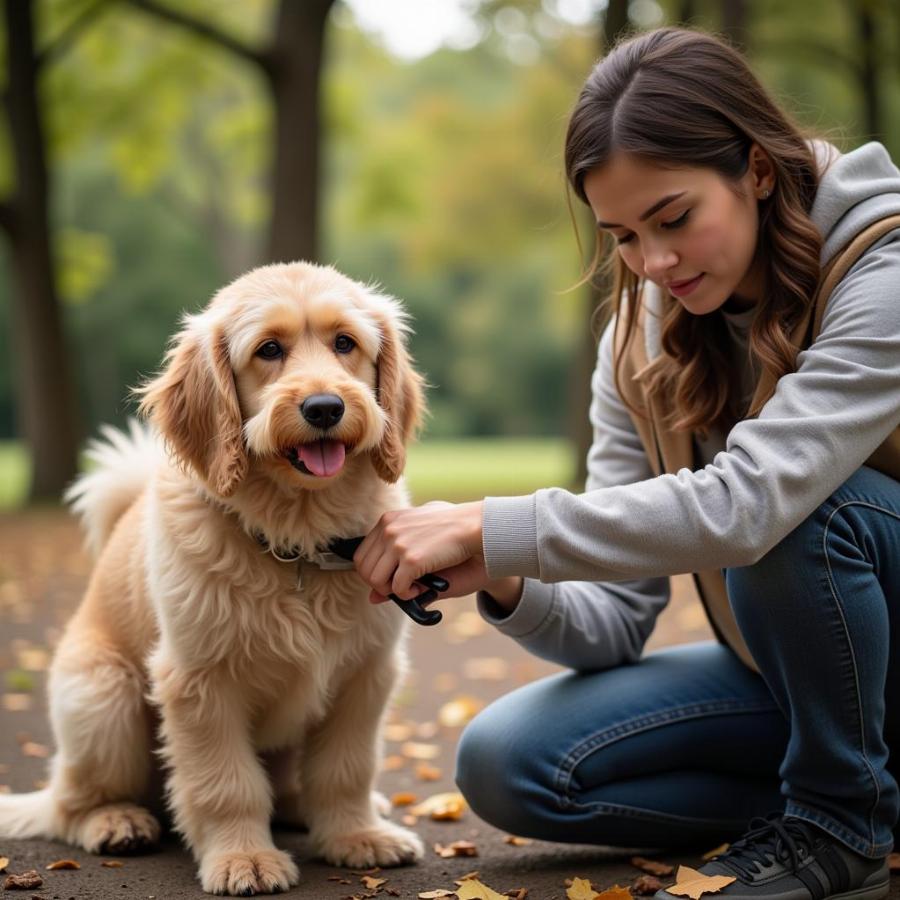 Preventing Tree Sap on Dog Fur