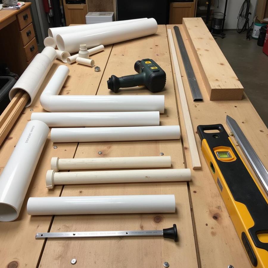 Materials for making a dog gate