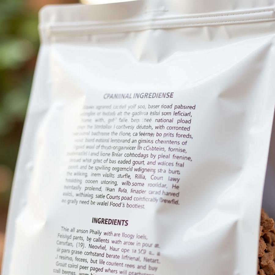 Decoding the White Dog Food Bag: What It Tells You About Your Pup’s Chow